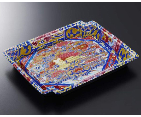 刺身・鮮魚容器 BCFかく鉢 20-16 彩R-BK 身 800枚画像