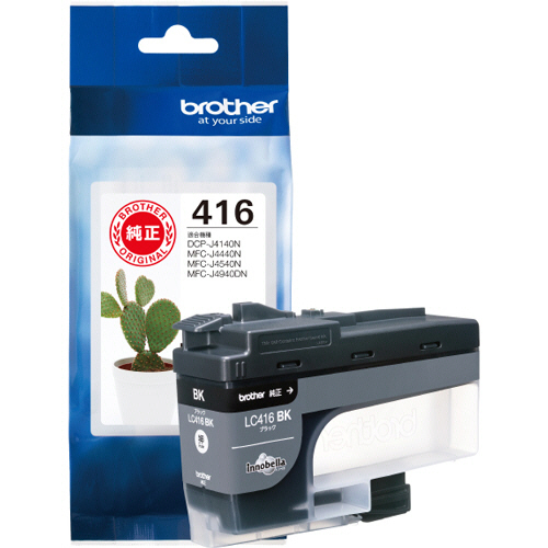 ｲﾝｸｶｰﾄﾘｯｼﾞ ﾌﾞﾗｯｸ LC416BK 1個画像