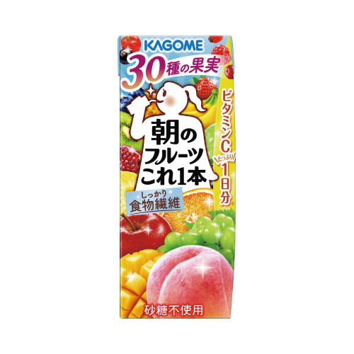 朝のフルーツこれ一本　２００ｍｌ　２４本画像
