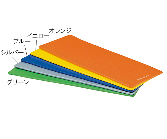 エクササイズマット 一枚物タイプ ブルー画像