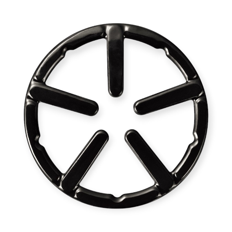 喫茶用品 HB-4198 フェール鉄鋳物ミニ五徳(ホーロー加工) ブラック画像