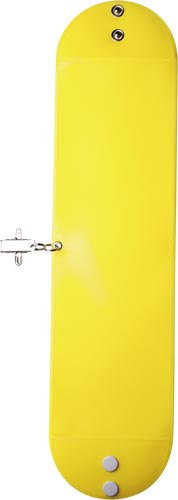 クリップ付腕章　黄　５個