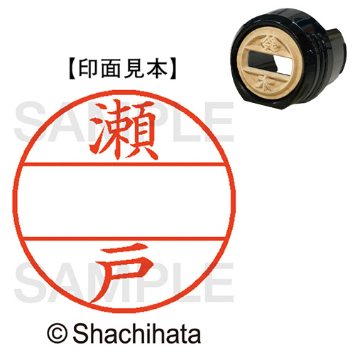 ﾃﾞｰﾀｰﾈｰﾑEX12号 ﾏｽﾀｰ部(印面) 既製 瀬戸 1個画像
