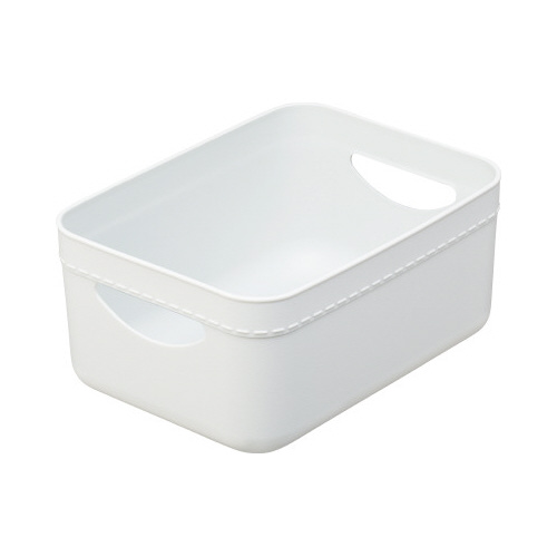 ＴＥＮＭＡ　やわらか収納ケース　ハーフ浅　Ｗ（ホワ画像