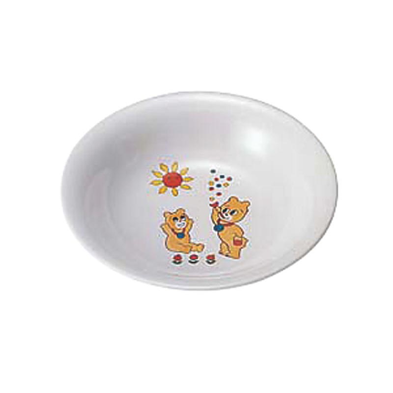 メラミン食器 お子様食器 KF-2 カレー皿 コロちゃん エンテック