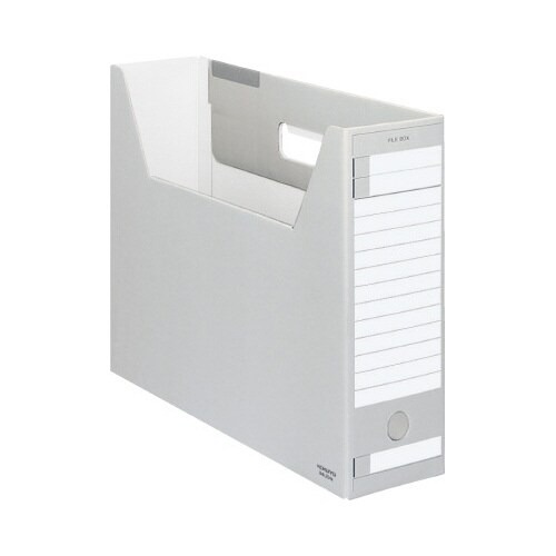 ファイルボックス　Ｄタイプ　Ｂ４横　灰画像