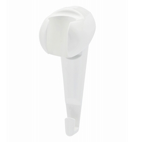 GAONA 後付式角度調節ｼｬﾜｰﾌｯｸ ﾎﾜｲﾄ 1個画像