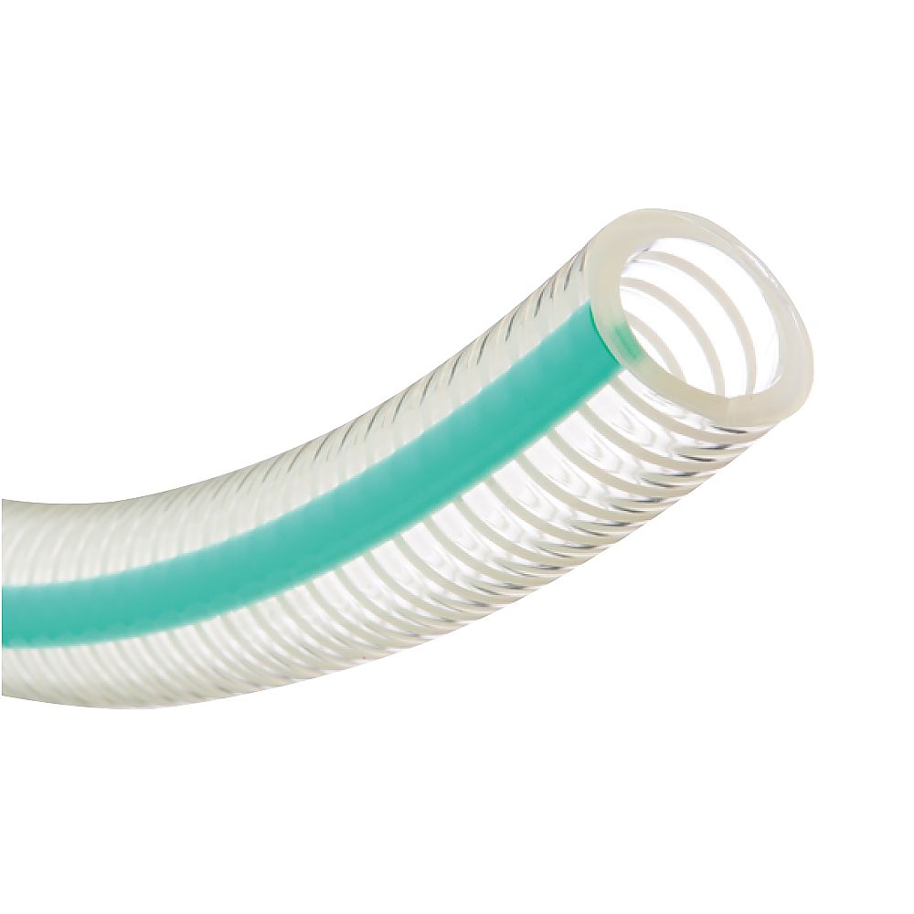 食品・飲料水等の搬送用耐熱耐圧ホース　トヨリングFホース　内径32mm×外径41mm　長さ7m画像