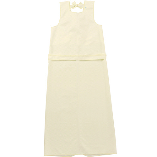 入浴介助ｴﾌﾟﾛﾝ(ひもﾀｲﾌﾟ) ｸﾘｰﾑ L 1枚画像