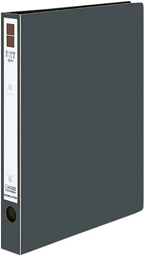 リングファイル＜ＥＲ＞濃灰Ａ４縦背幅３９ｍｍ１０冊画像