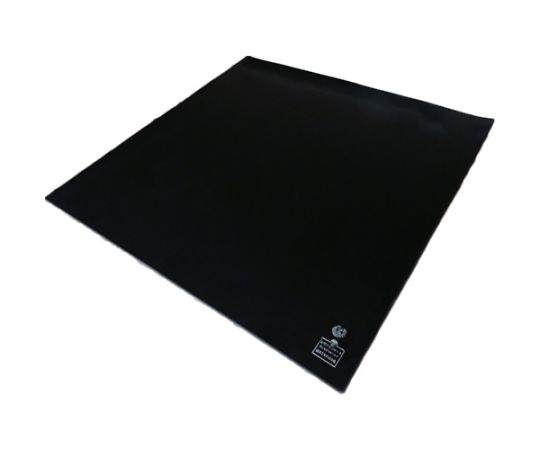 耐電用筋入ゴムマット10t（黒/平） 7kV以下用 1m×1m画像
