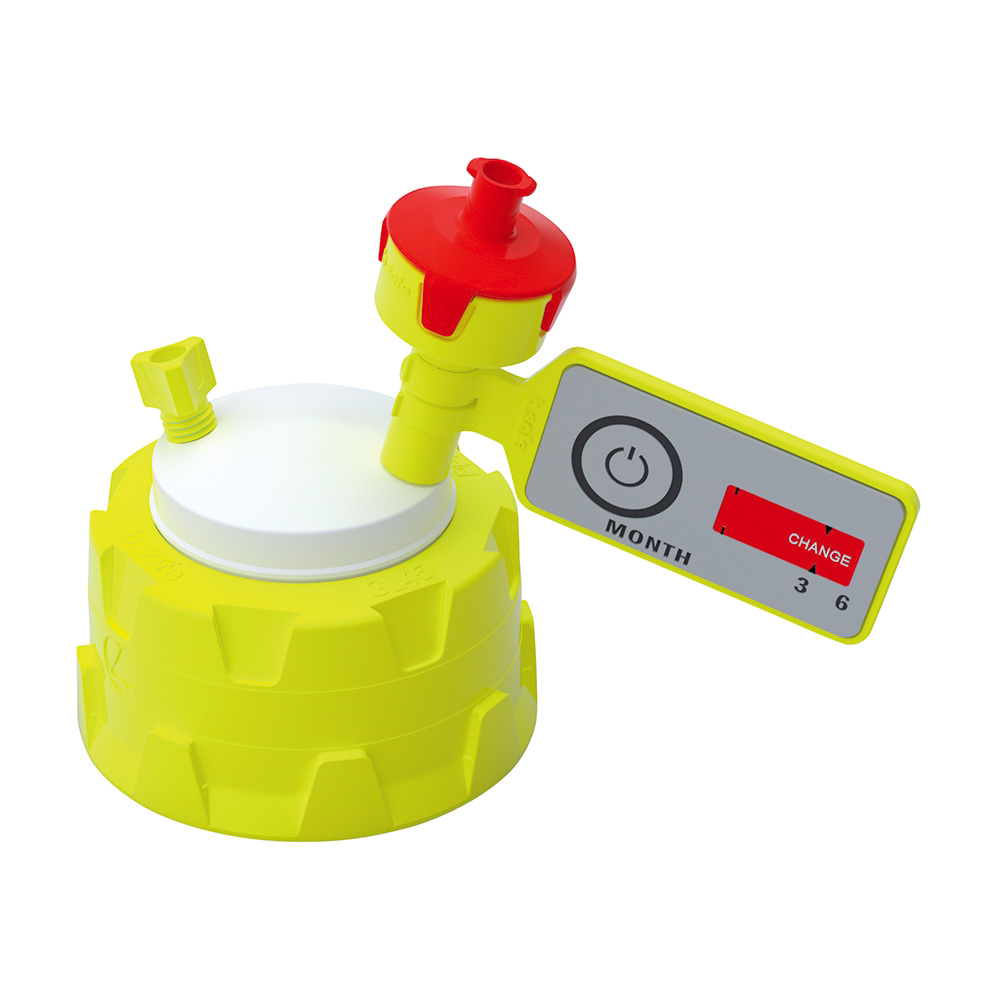 HPLC安全キャップ 抽出用 ポート数1画像