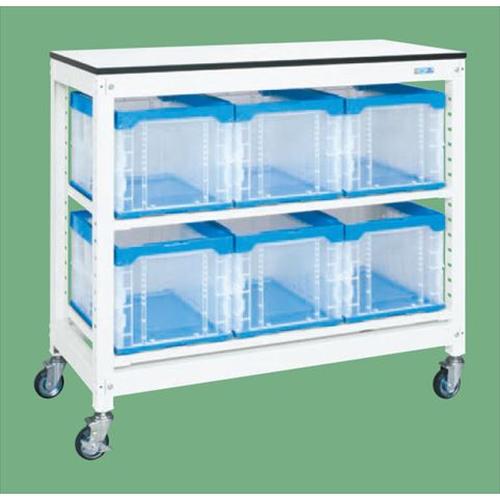 マルチプルラック天板付（移動式・コンテナ付）　ＭＲ－１０５０ＢＴＬＣ