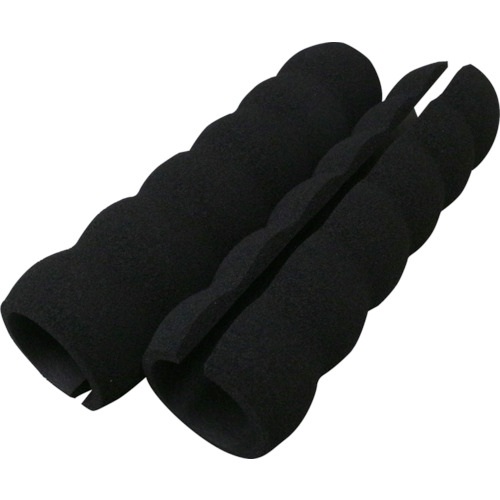 台車用ｸﾞﾘｯﾌﾟ内径28×長150mm ﾌﾞﾗｯｸ 1ﾊﾟｯｸ(2本)画像