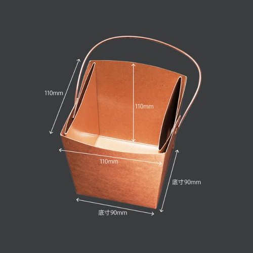 弁当容器 デリメイトTK125 ブラウン 協和パック [ケース販売] ブラウンの容器が並んでいる状態、蓋がしっかり閉まっている様子。
