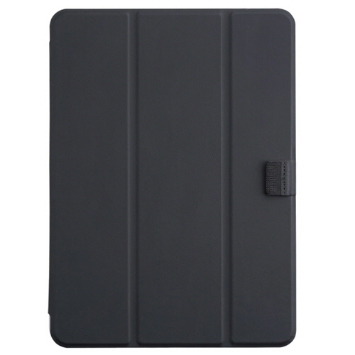 iPad　Air　11型(M2)用マグネット分離式衝撃吸収ケース　ブラック　1個