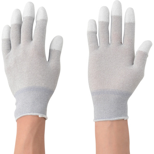 制電ｶｰﾎﾞﾝ指先ｳﾚﾀﾝ手袋 L 1ﾊﾟｯｸ(10双)画像