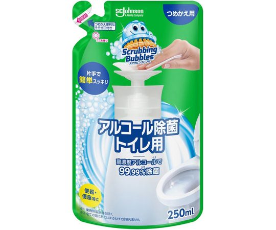 スクラビングバブル アルコール除菌トイレ用 つめかえ用 250mL画像