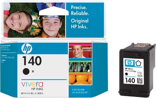 純正インク　ＨＰ１４０（ＣＢ３３５ＨＪ）　黒　２個画像
