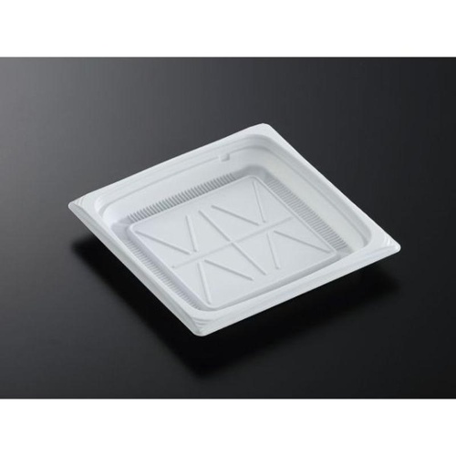 中央化学 軽食容器 CT葵 16-16 W 本体画像