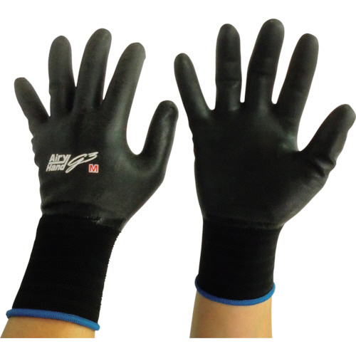 ｴｱﾘｰﾊﾝﾄﾞ ｼﾞｰｽﾘｰ M 黒 1双画像