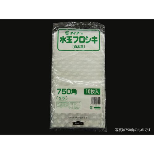 ポリ風呂敷 水玉フロシキ 700角 白水玉 中川製袋化工画像