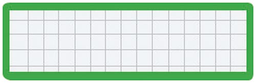 マグネット見出し１９×７５ｍｍ緑画像
