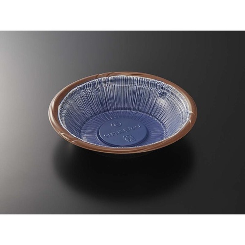 中央化学 どんぶり容器 CT いぶき丼 M19 染草B-BK 本体画像