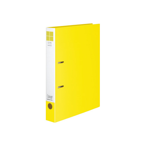 リングＦ＜スリムスタイル＞黄Ａ４縦背幅４２ｍｍ画像