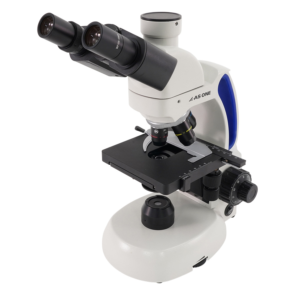 LEDプランレンズ生物顕微鏡　三眼　40～1000×