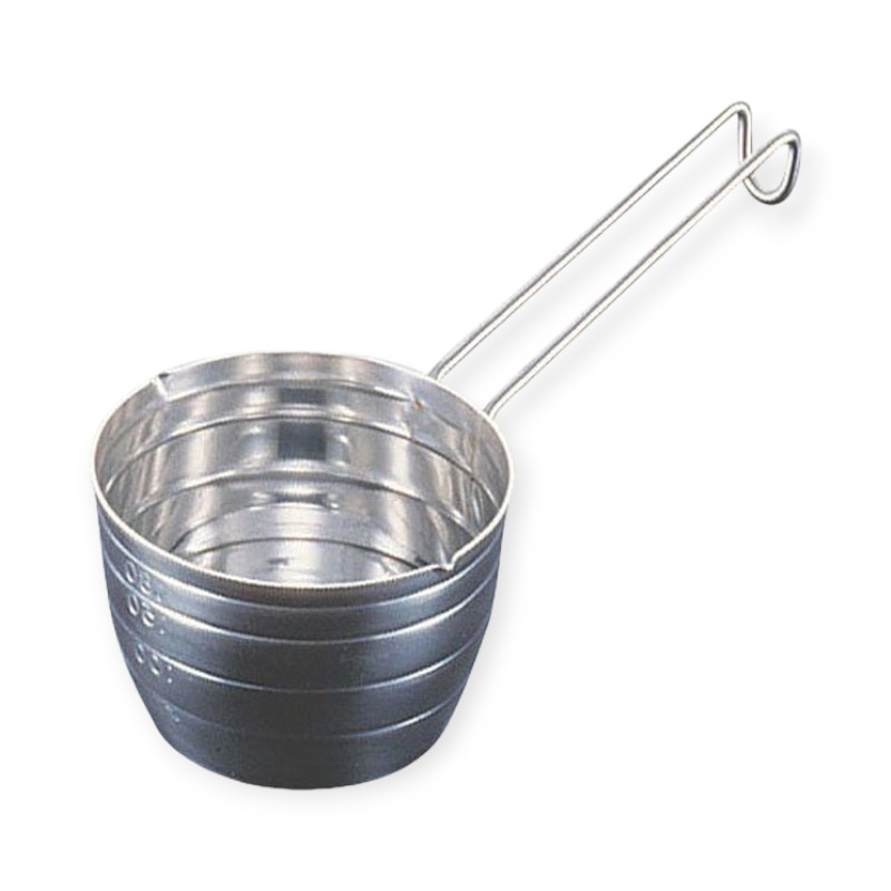 調理用品 エコクリーン 18-8湯せん用計量カップ小 200cc画像