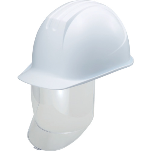 大型ｼｰﾙﾄﾞ面付ﾍﾙﾒｯﾄ 溝付 ﾎﾜｲﾄ 1個画像