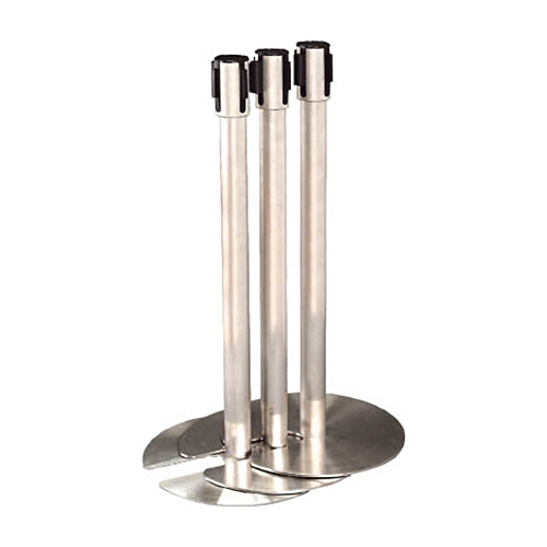 ｶﾞｲﾄﾞﾎﾟｰﾙ ｽﾃﾝﾚｽ(H80cm)赤 1台