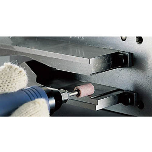 PA(ﾋﾟﾝｸ)軸付砥石(軸径6mm) 円筒型 #60 1箱(5本)