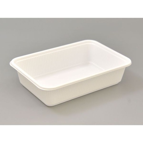 シーピー化成 どんぶり容器 BF-74 ホワイト 本体 発泡画像