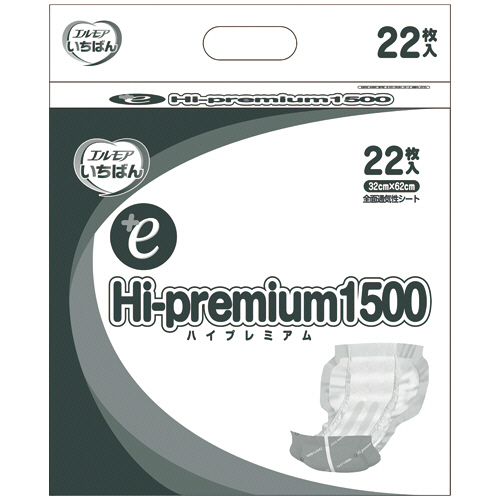 ｴﾙﾓｱいちばん +e Hi-premium1500 1ｾｯﾄ(88枚:22枚×4ﾊﾟｯｸ)画像