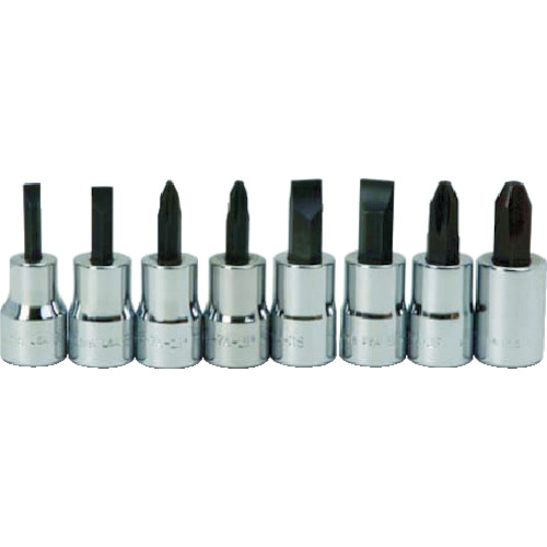 WILLIAMS 3/8ﾄﾞﾗｲﾌﾞ ｽｸﾘｭｰﾄﾞﾗｲﾊﾞｰﾋﾞｯﾄｿｹｯﾄ 8点ｾｯﾄ 1ｾｯﾄ画像