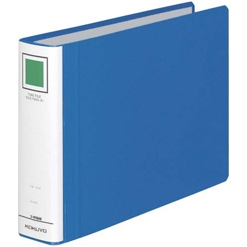 チューブエコツインＲ青Ｂ５横背幅５５ｍｍ１２冊以上画像
