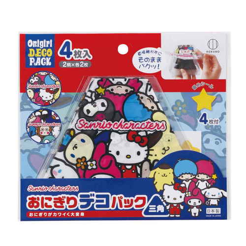 おにぎりラップ　おにぎりデコパック　三角　M/X画像