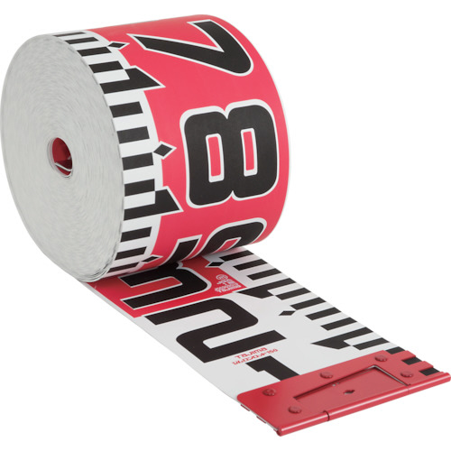 ｼﾑﾛﾝﾛｯﾄﾞ-150 長さ50m 裏面仕様1m ｱｶｼﾛ 紙函 1個画像