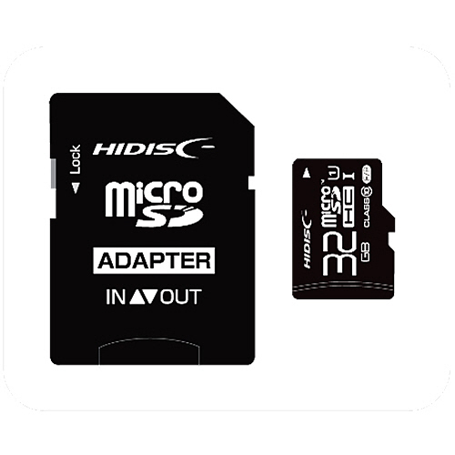 microSDHCｶｰﾄﾞ 32GB class10 UHS-I対応 SD変換ｱﾀﾞﾌﾟﾀｰ付き 1枚画像