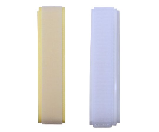 強力面ファスナー バリバリテープ 激強力 25×500mm 白 1セット（2組入）画像