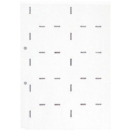 名刺ホルダー　Ａ４縦　横型台紙２０ポケット１０枚入