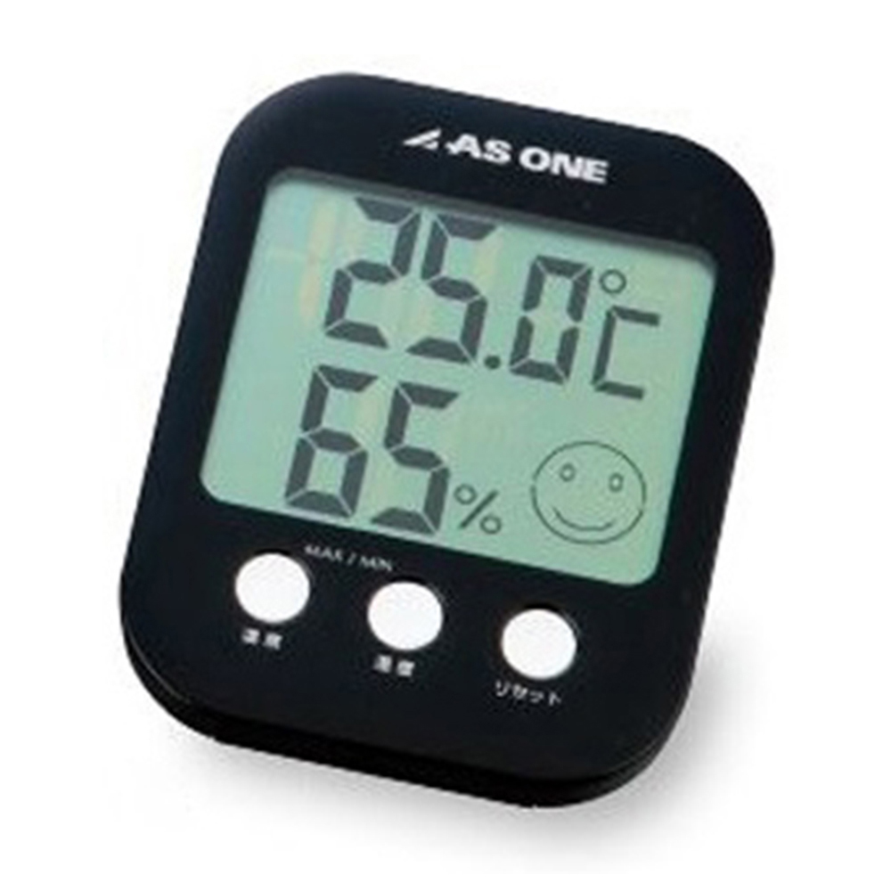 温湿度計　黒画像