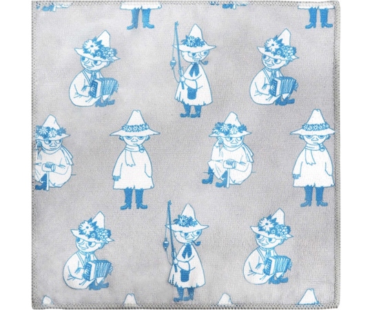 同柄3枚セット MOOMIN マイクロファイバーふきん スナフキン