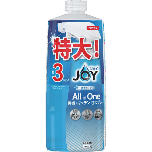 Ｐ＆Ｇ　ジョイ　ＡＬＬｉｎＯＮＥ　食器＋キッチン　泡スプレー　微香タイプ　詰め替え　３回分　６９０ｍｌ
