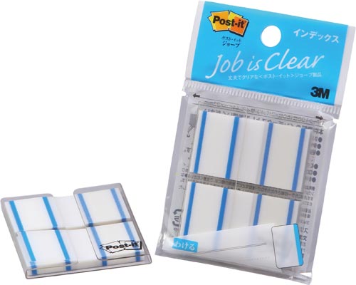 ポストイット　インデックス　４４×２３ｍｍ　青画像
