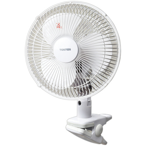 TEKNOS 23cmｸﾘｯﾌﾟ扇風機 ﾎﾜｲﾄ 1台