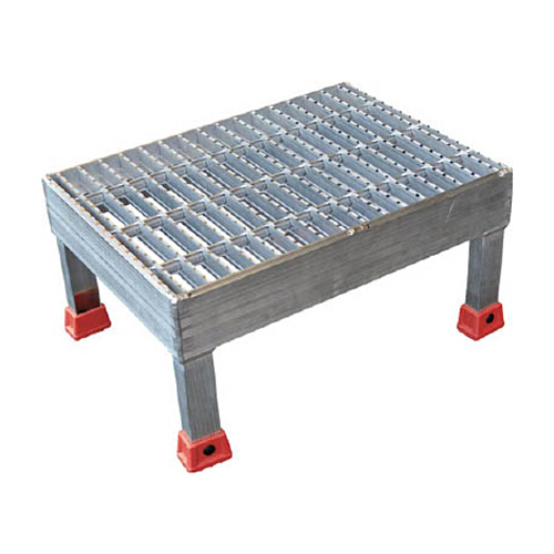 連結式ｸﾞﾚｰﾁﾝｸﾞ仕様ｱﾙﾐｽﾃｯﾌﾟ(溝加工付) 1台画像