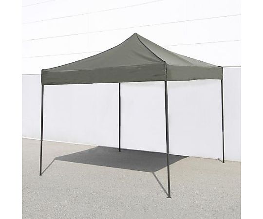 3.0x 3.0m 四脚テント(OD色/張ロープ冠付)